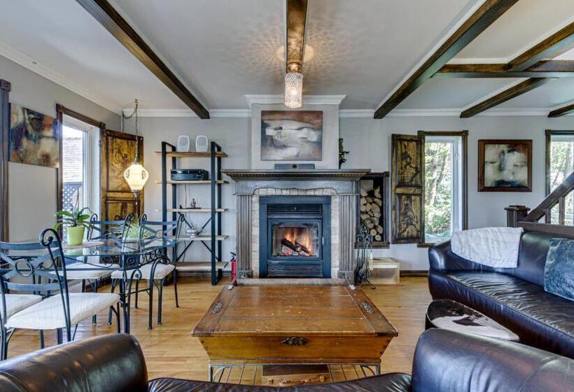 ベッドアンドブレックファースト Gite Le Petit Manoir Vue Sur Rivière St Maurice