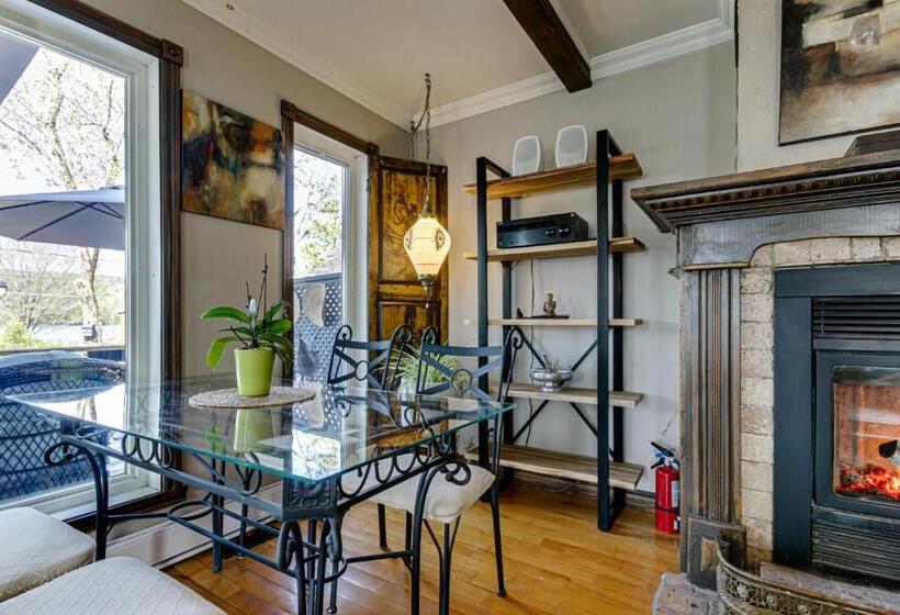 ベッドアンドブレックファースト Gite Le Petit Manoir Vue Sur Rivière St Maurice