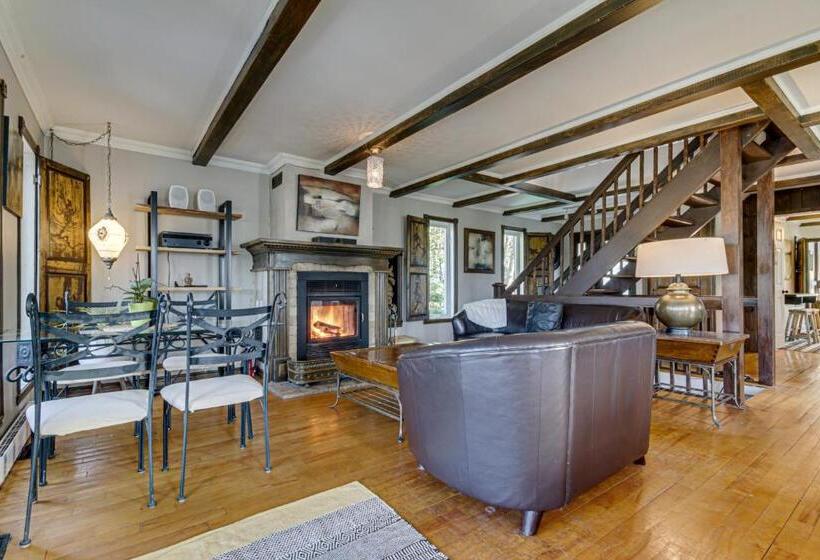 ベッドアンドブレックファースト Gite Le Petit Manoir Vue Sur Rivière St Maurice