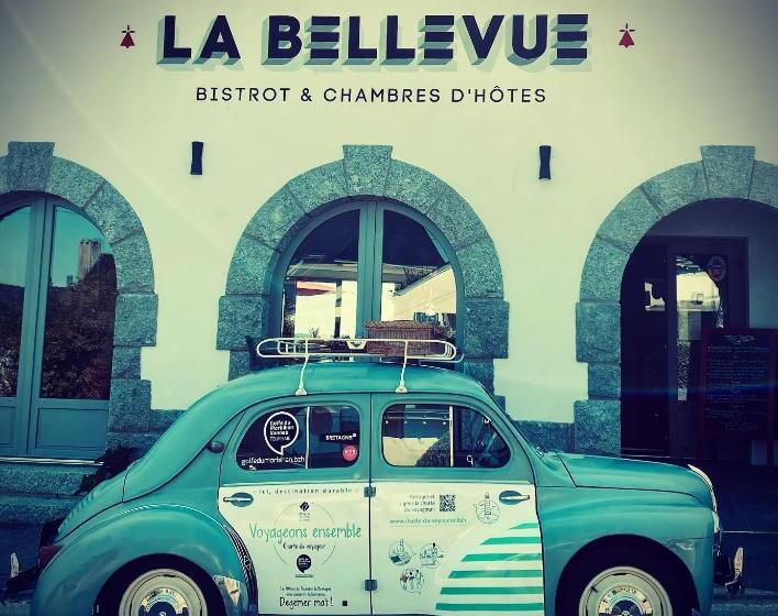 住宿加早餐  La Bellevue Bistrot Et Chambres D Hotes