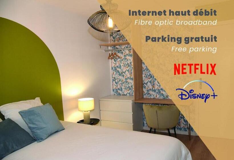 Пансион Les Chambres De Troyes Parking Free Fibre Netflix