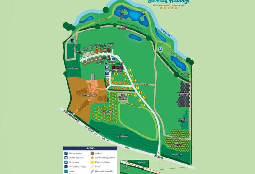 리조트 Bowbrook Lodges