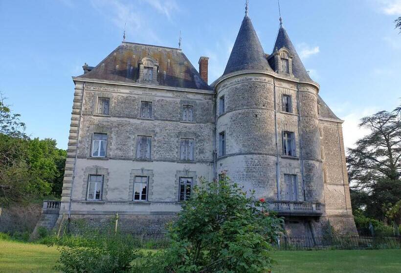 민박 Château De Saint Bonnet Les Oules