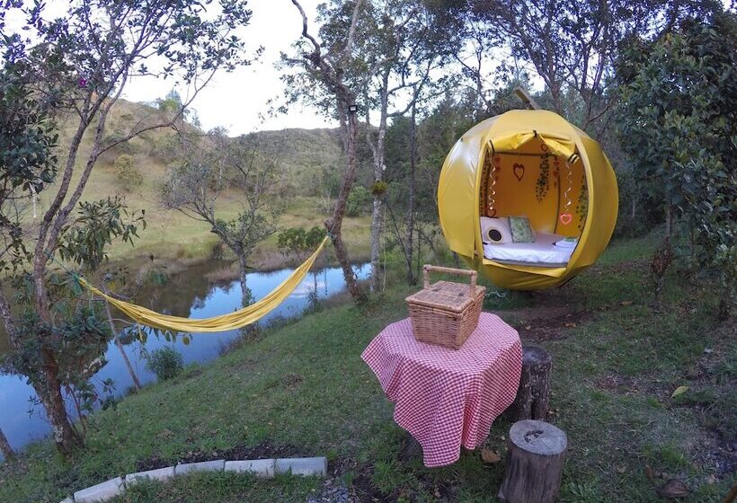 בית מלון כפרי Glamping Ancestros Ecoparque