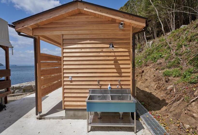 فندق Itoshima Sdgs Village Chikyu Mirai 海の大パノラマ 全室オーシャンビューのドームテント