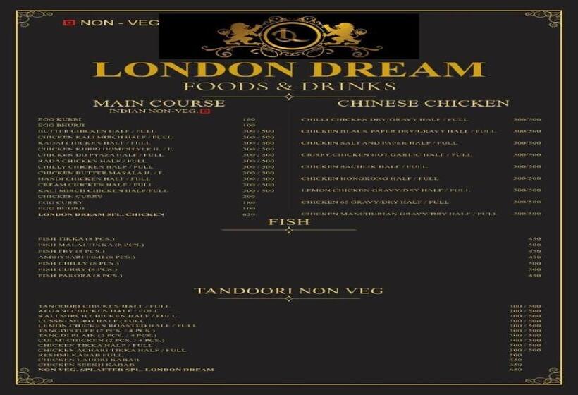 ホテル Oyo 86482 Inn London Dream Restaurant