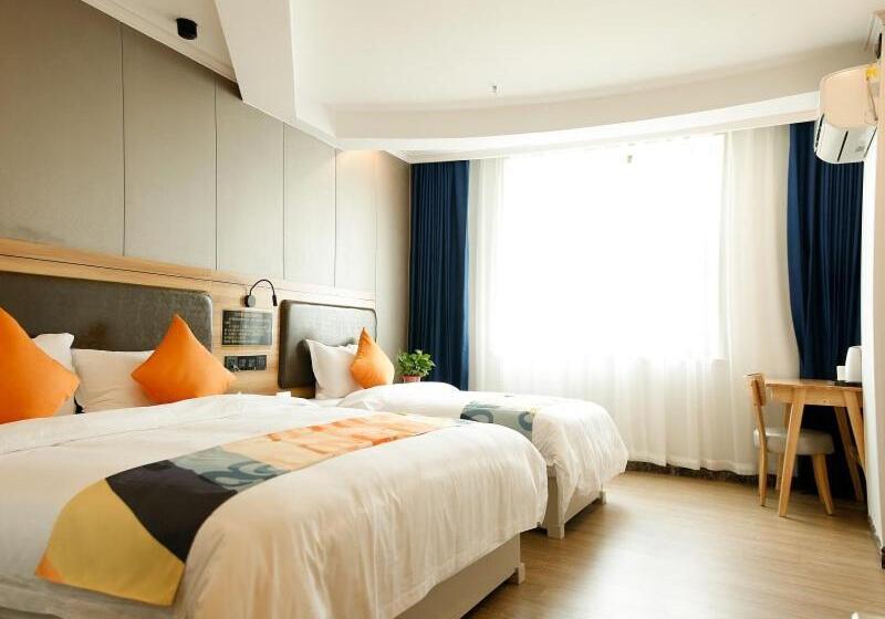 فندق Shell Tianshui Maiji District Erma Road Walking Street