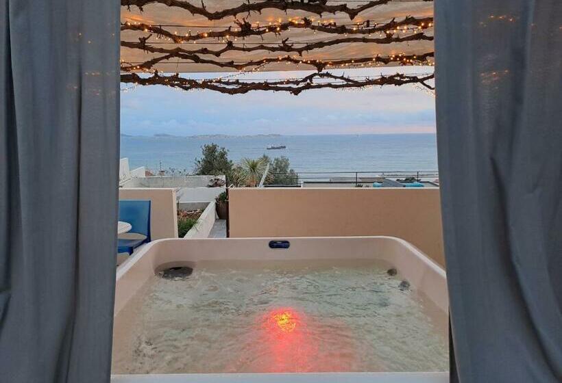 膳宿费 Les Suites Love 3 Spa Vue Mer Piscine