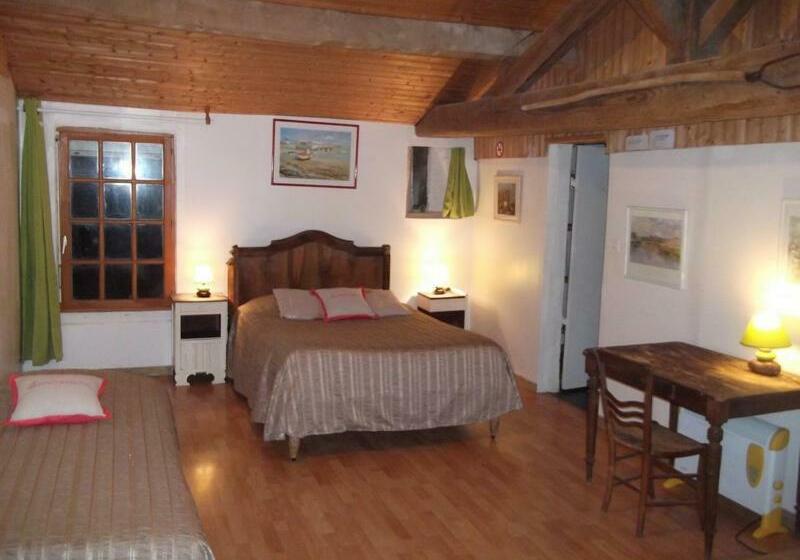 ベッドアンドブレックファースト Le Puy Babin Chambres Familiales à La Ferme