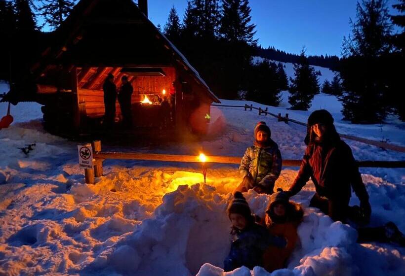 ホテル Agroturystyka Pod Modrzewiem   Babia Góra