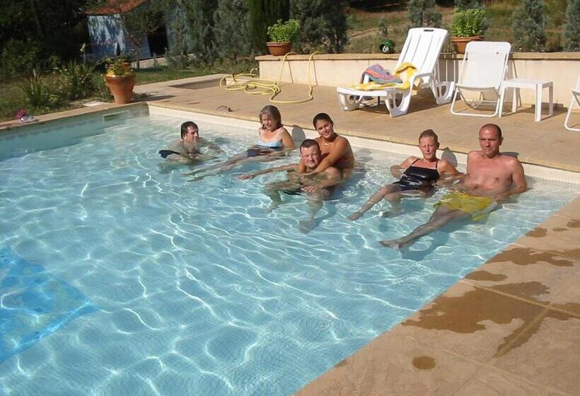 민박 Domaine Du Planas Ailhon Ardeche