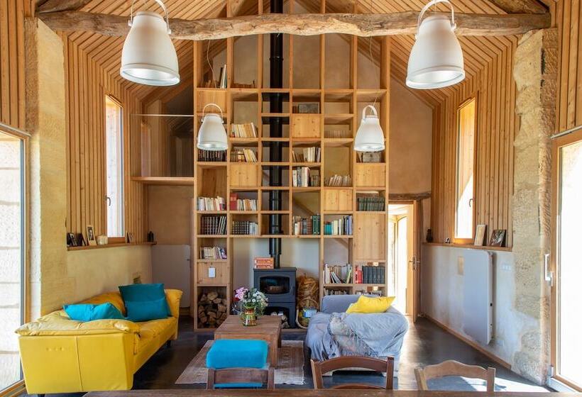 בית מלון כפרי Chambre D Hôtes La Grange Milou