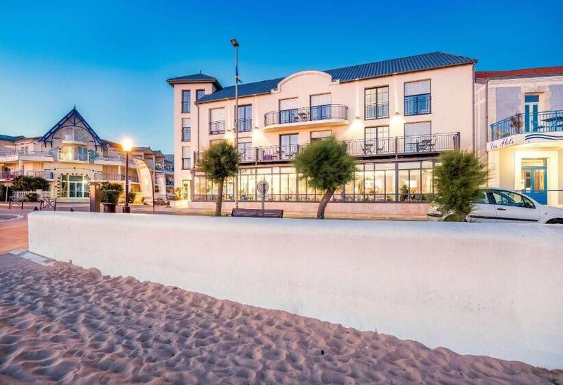 בית מלון כפרי Les Flots   Hôtel Et Restaurant Face à L Océan   Châtelaillon Plage