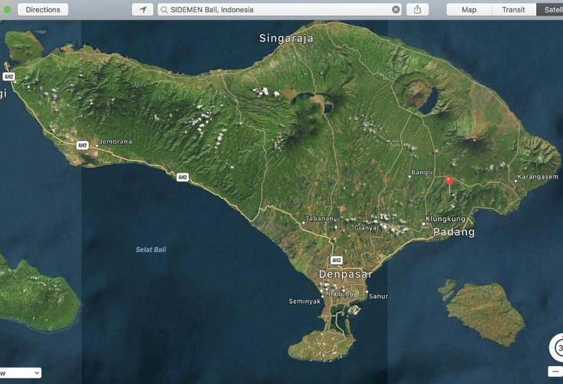 בית מלון כפרי Surya Shanti Villa Sidemen