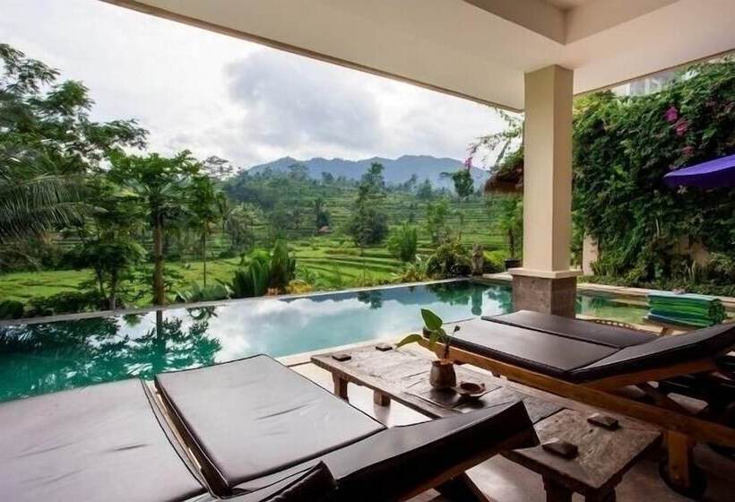 בית מלון כפרי Surya Shanti Villa Sidemen