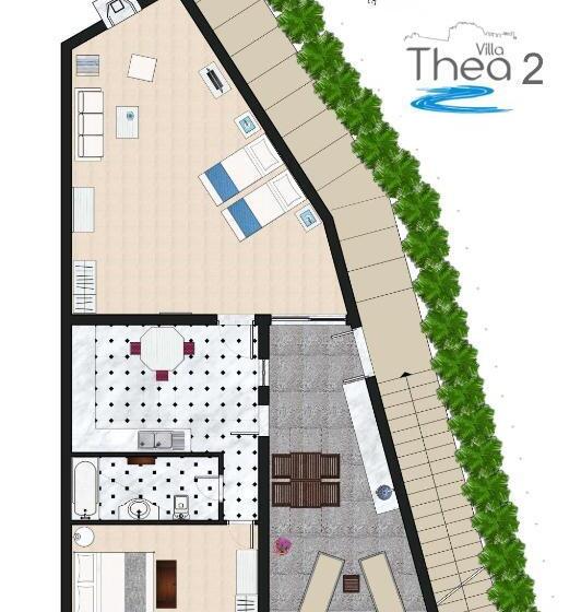 酒店 Thea Villas And Suite