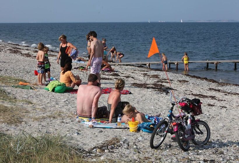 בית מלון כפרי First Camp Ajstrup Strand