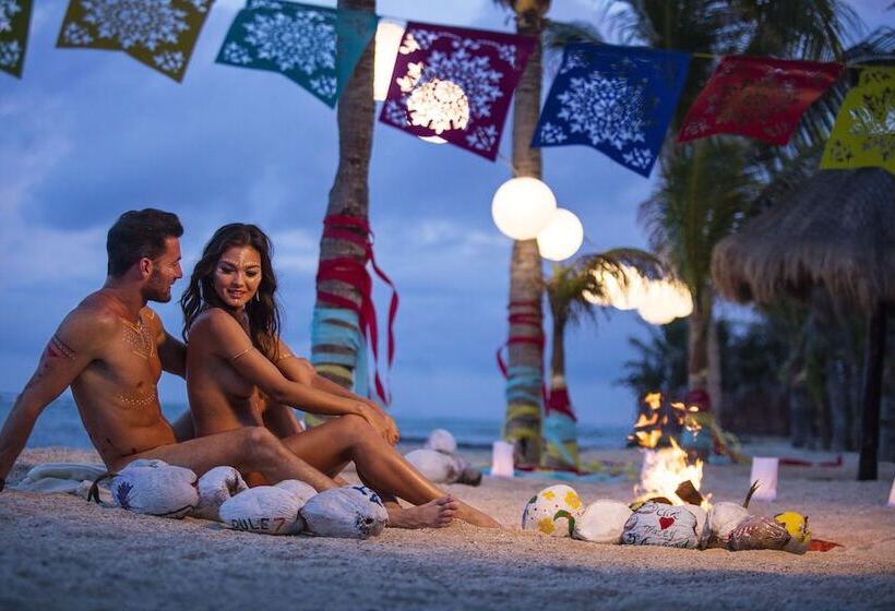 호텔 Hidden Beach Resort Au Naturel Adults Only Catamarán, Cenote & More Inclusive
