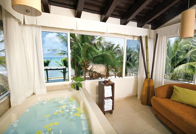 호텔 Hidden Beach Resort Au Naturel Adults Only Catamarán, Cenote & More Inclusive