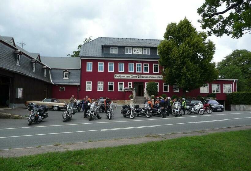 فندق Zum Roten Hirsch Im Grünen Wald