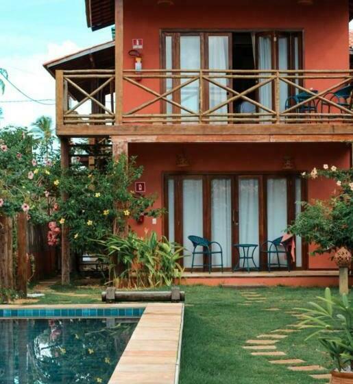 تختخواب و صبحانه Pousada Flor De Lena  Suíte Lírio  Icaraizinho