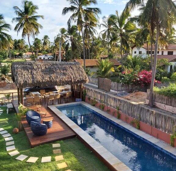 تختخواب و صبحانه Pousada Flor De Lena  Suíte Lírio  Icaraizinho