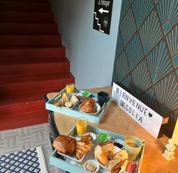 בית מלון כפרי Hôtel Déco Lia Soirée étape