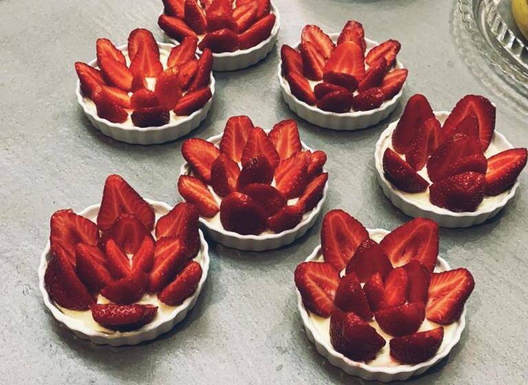 בית מלון כפרי Hôtel Déco Lia Soirée étape