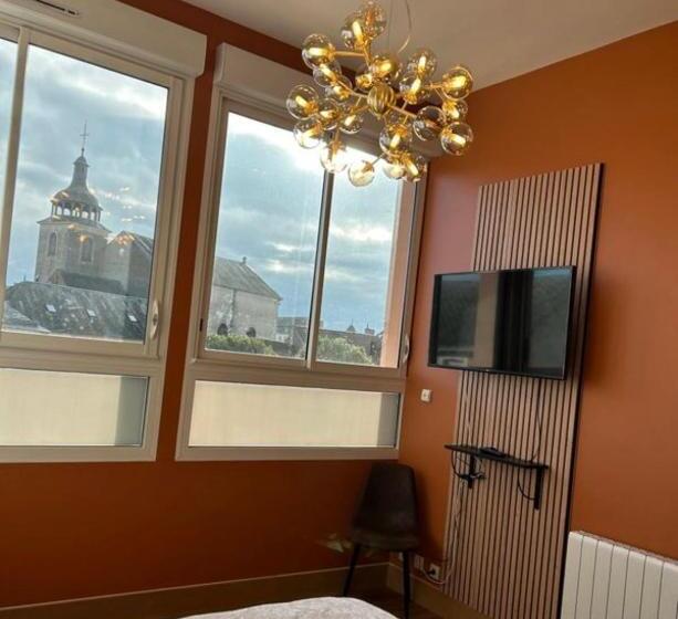 בית מלון כפרי Hôtel Déco Lia Soirée étape