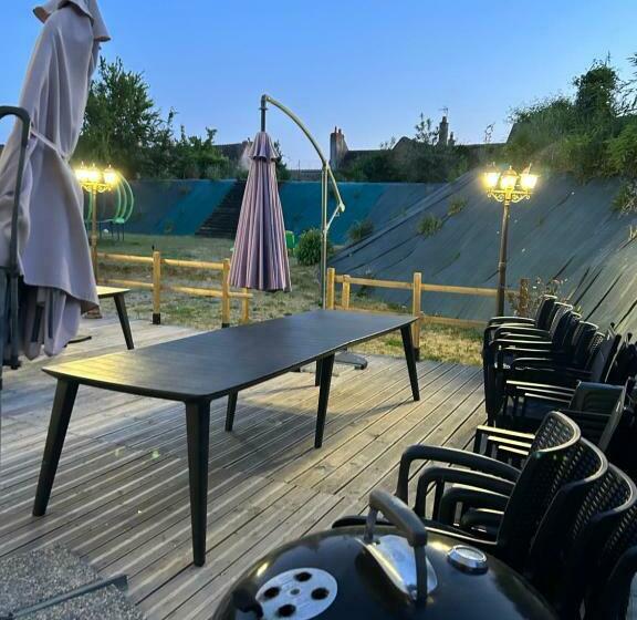 בית מלון כפרי Hôtel Déco Lia Soirée étape