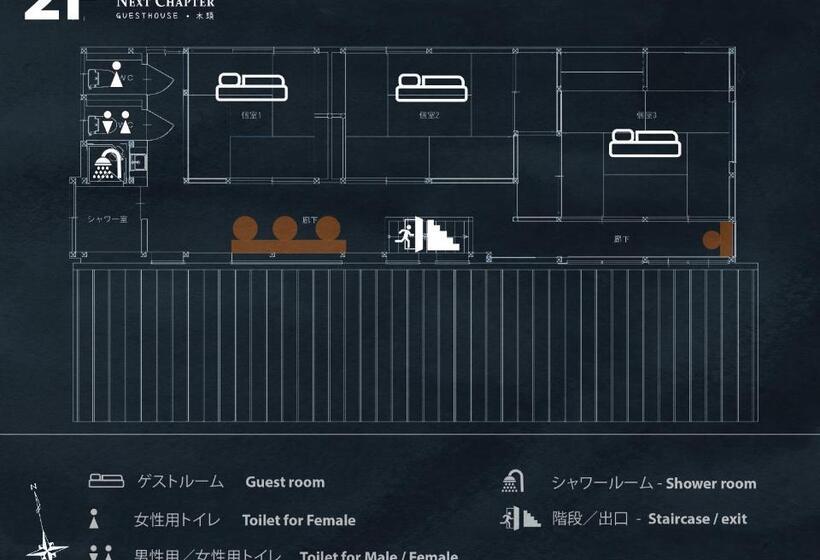 فندق صغير Next Chapter   Guesthouse   Kito