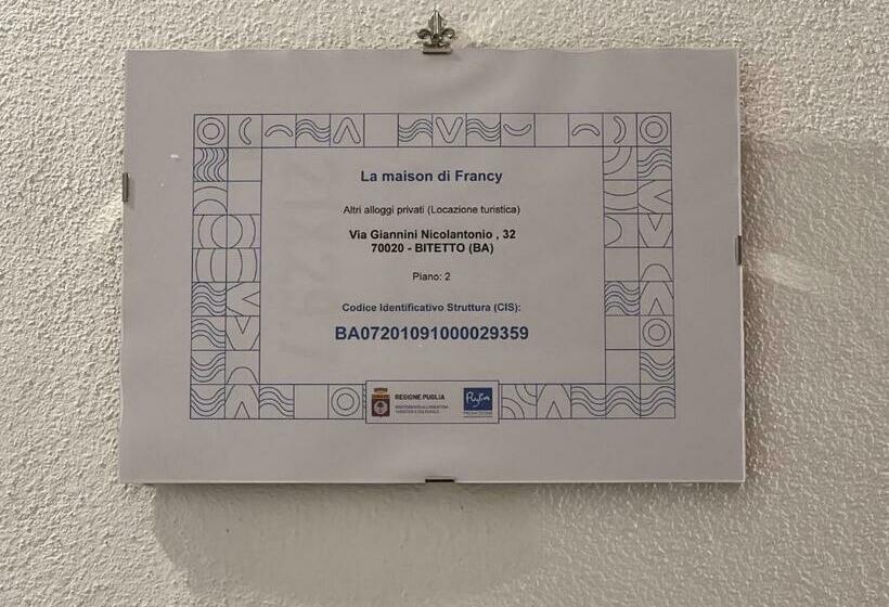 צימר La Maison Da Francy