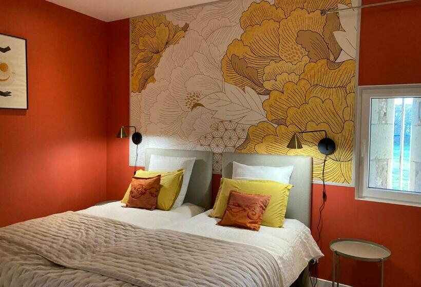 مبيت وإفطار Le Manoir Des Sables   Chambre Familiale Grand Confort