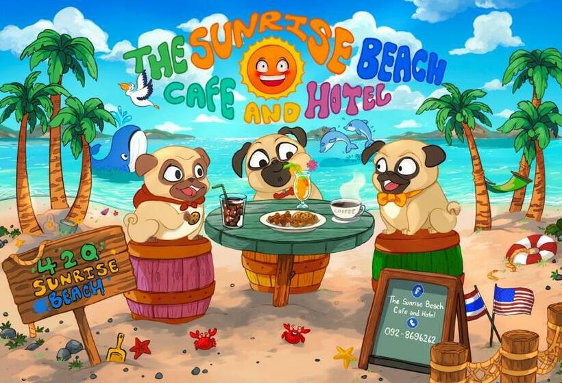 펜션 The Sunrise Beach Cafe And Guesthouse