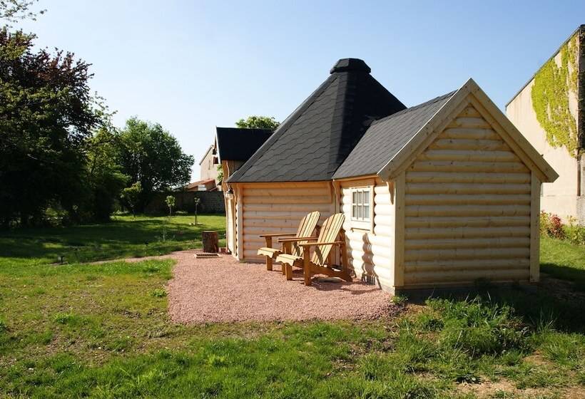 민박 Les Cabanes Du Grand Nord