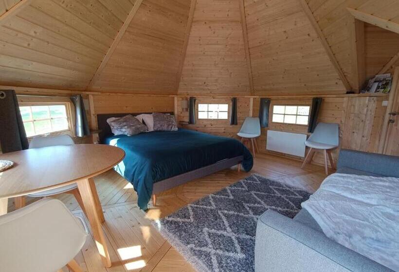 민박 Les Cabanes Du Grand Nord