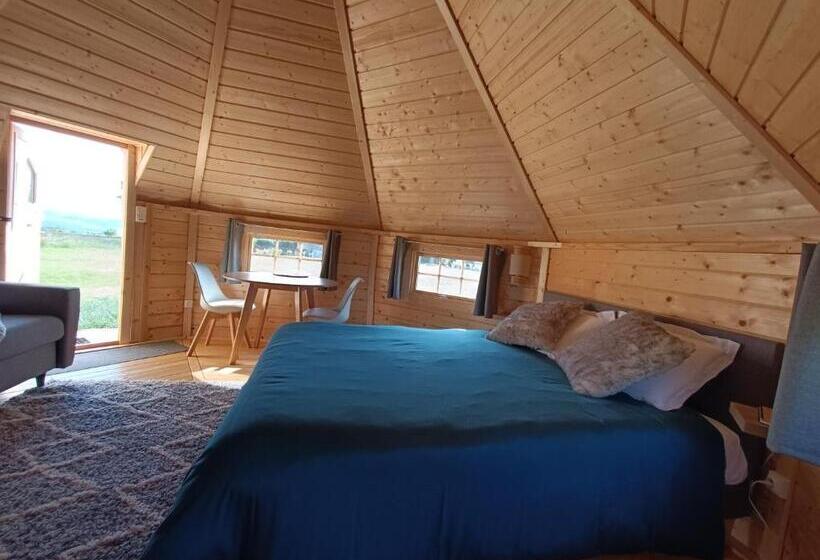 민박 Les Cabanes Du Grand Nord