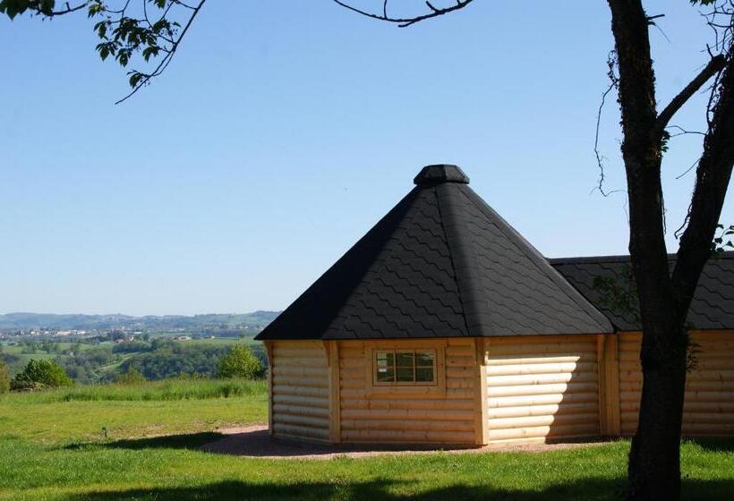 مبيت وإفطار Les Cabanes Du Grand Nord