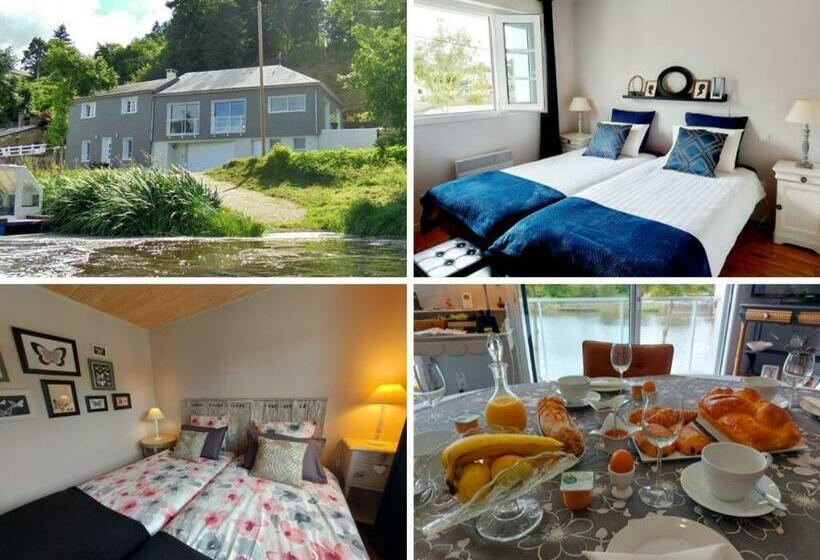 פנסיון Suite Familiale 2 Chambres Avec Vue Sur L écluse, Traversée En Barque, Petit Déjeuner Inclus   Fr 1
