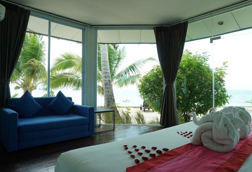 בית מלון כפרי Am Samui Resort Taling Ngam