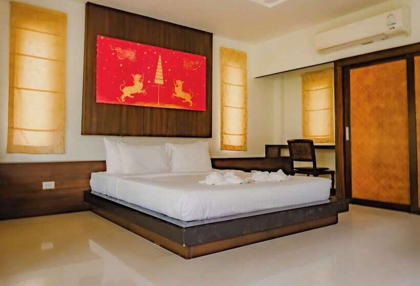 בית מלון כפרי Am Samui Resort Taling Ngam