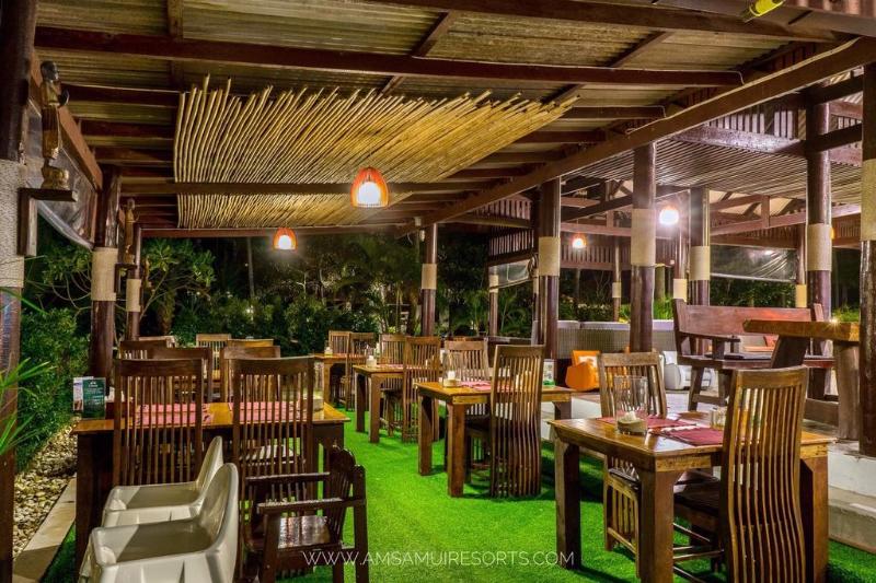 בית מלון כפרי Am Samui Resort Taling Ngam