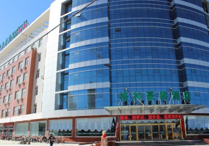 酒店 Greentree Inn Zhangjiakou Yu County Bus Station Business
