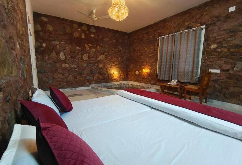 مبيت وإفطار Jawai Wildlife Safari Camp