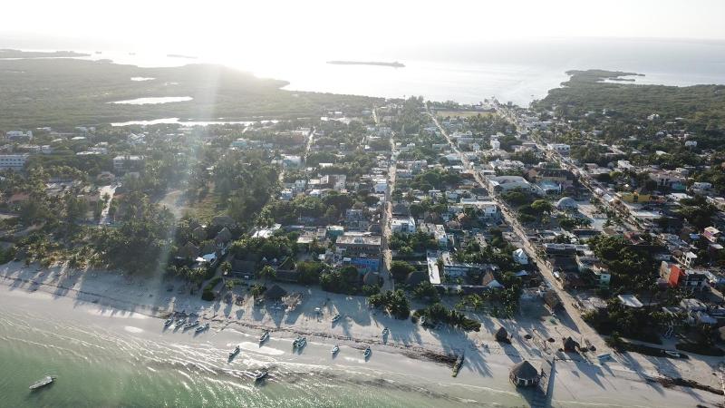 בית מלון כפרי Cabañas Casa Maya Holbox Frente Al Mar