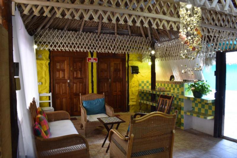 בית מלון כפרי Cabañas Casa Maya Holbox Frente Al Mar