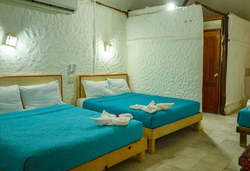 בית מלון כפרי Cabañas Casa Maya Holbox Frente Al Mar
