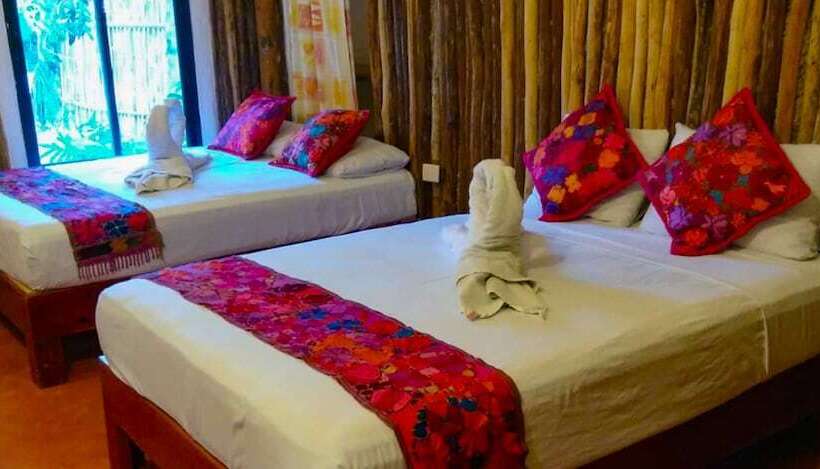 בית מלון כפרי Cabañas Casa Maya Holbox Frente Al Mar