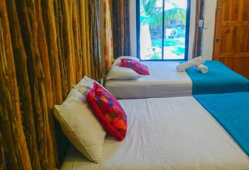 בית מלון כפרי Cabañas Casa Maya Holbox Frente Al Mar
