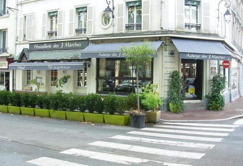 酒店 Hôtel Des 3 Marches Logis Hôtel Restaurant